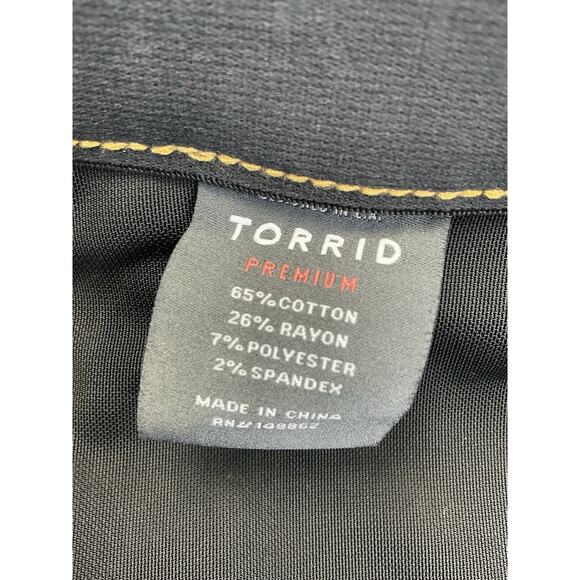 Torrid Jeans Bombshell Skinny Denim Stretch Dark Wash Women’s Size 26R New NWT - Picture 12 of 16
